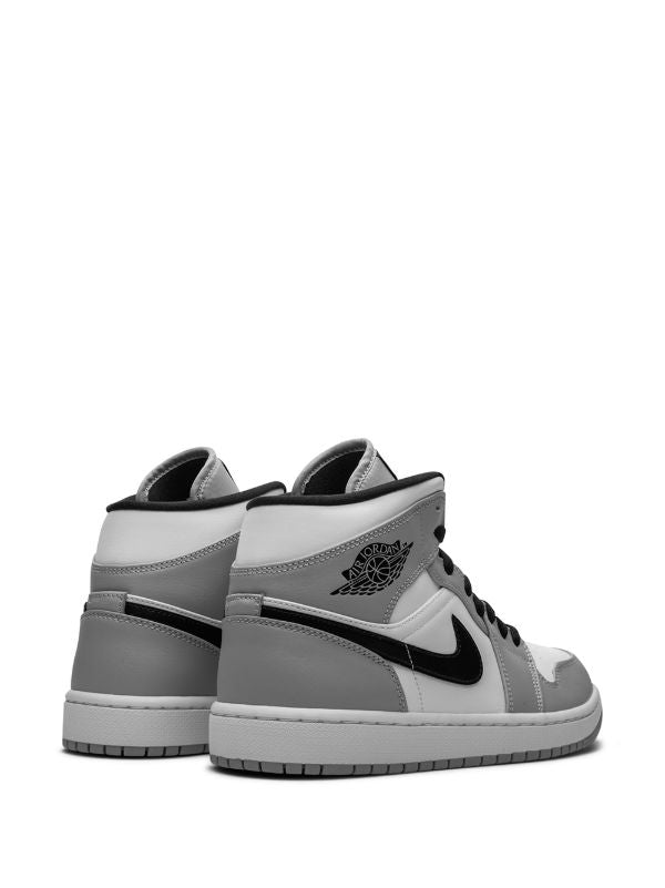 NIKE AIR JORDAN 1 MID LIGHT SMOKE GREY