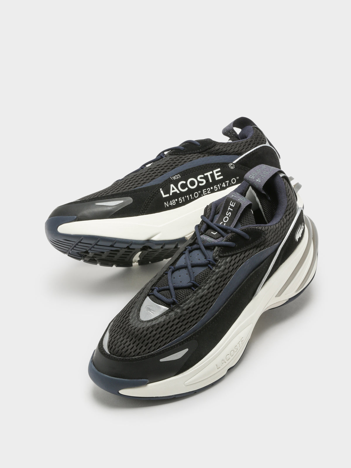 LACOSTE ODYSSA 123 Sfa TRAINER BLACK