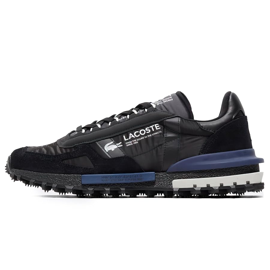 LACOSTE ELITE ACTIVE JET BLACK/NEVY