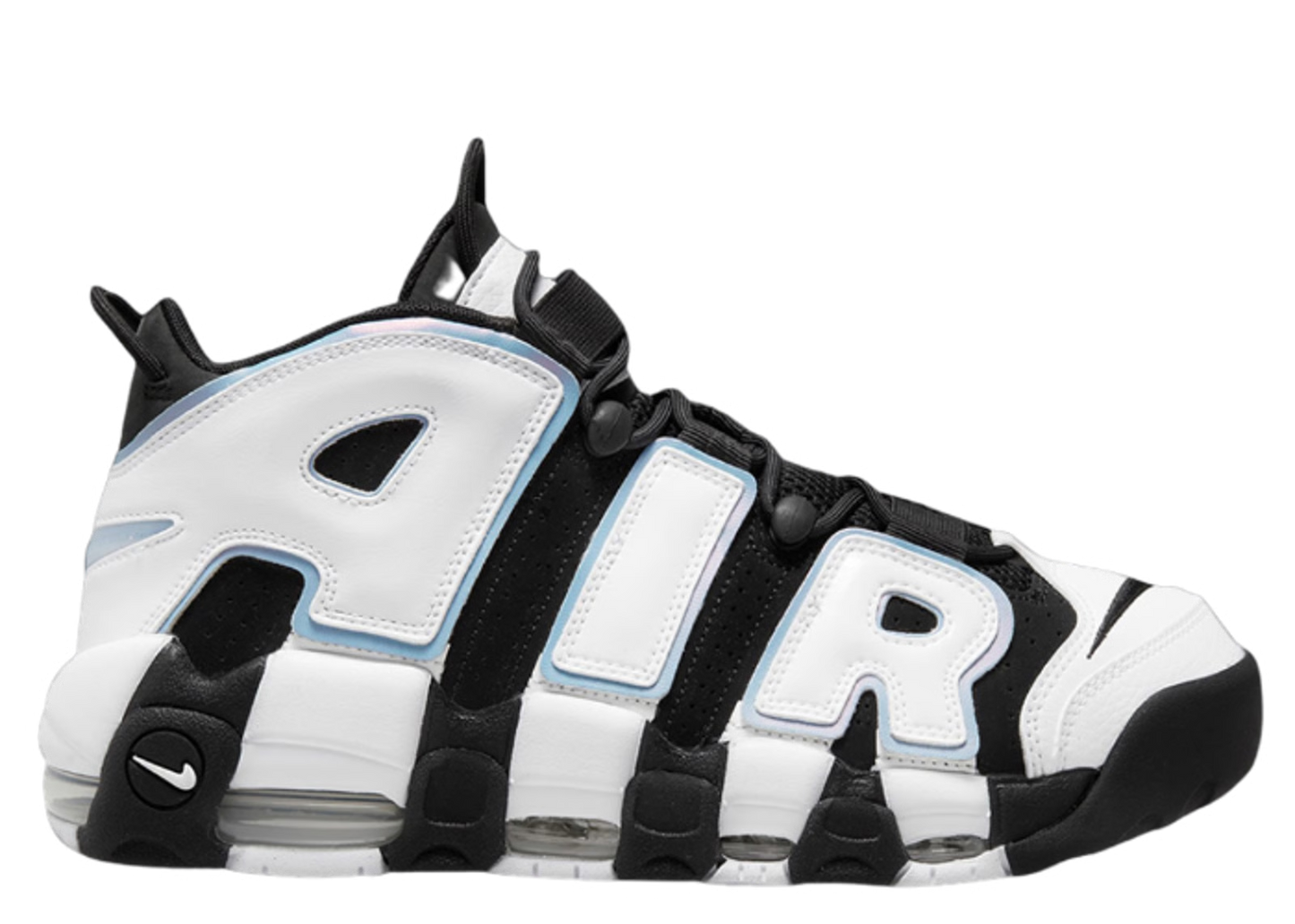 NIKE AIR MORE UPTEMPO BLACK/WHITE/BLUE