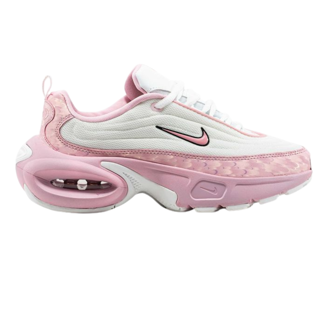 nike airmax white and pink