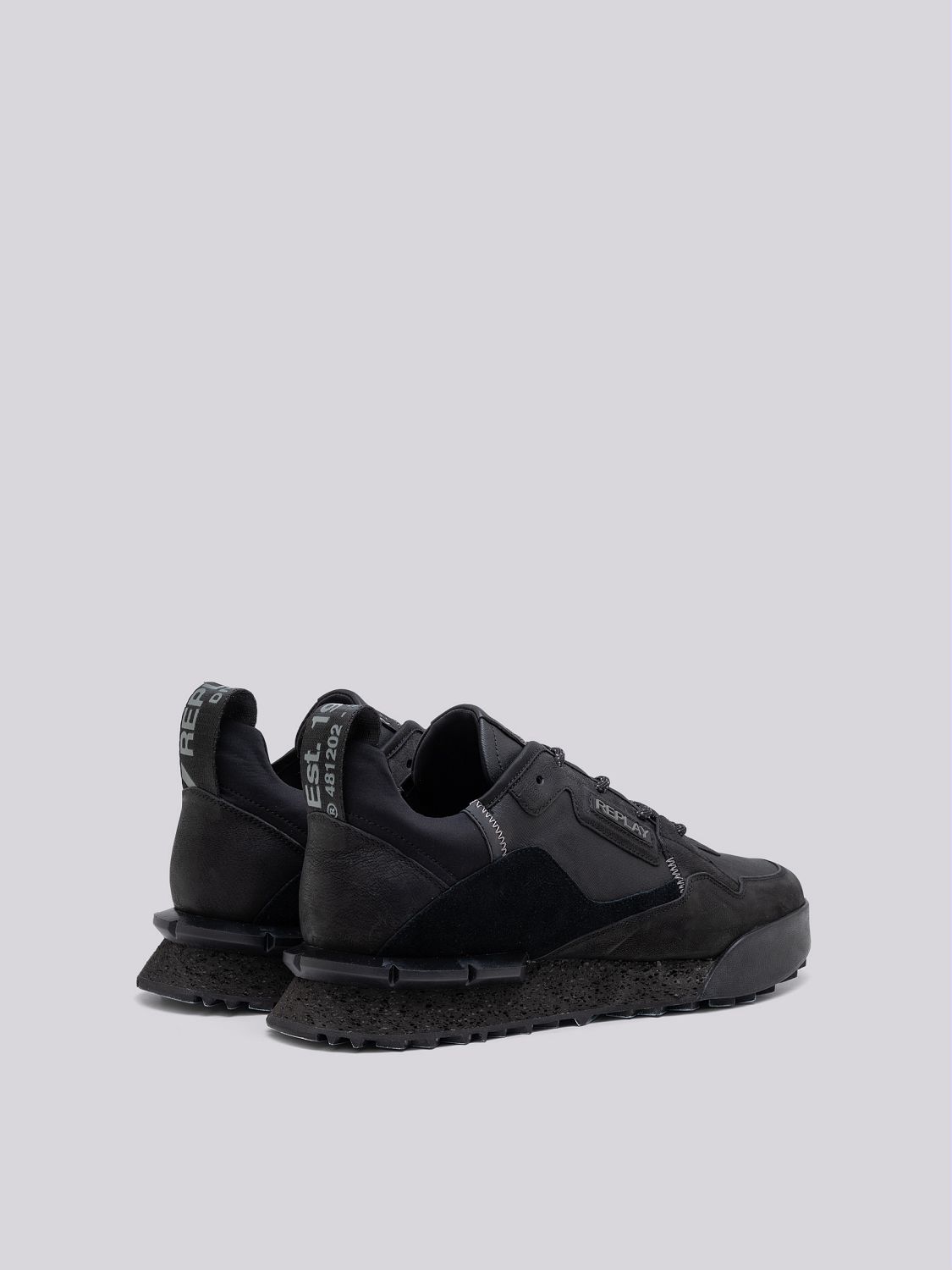 REPLAY FIELD MELT BLACK