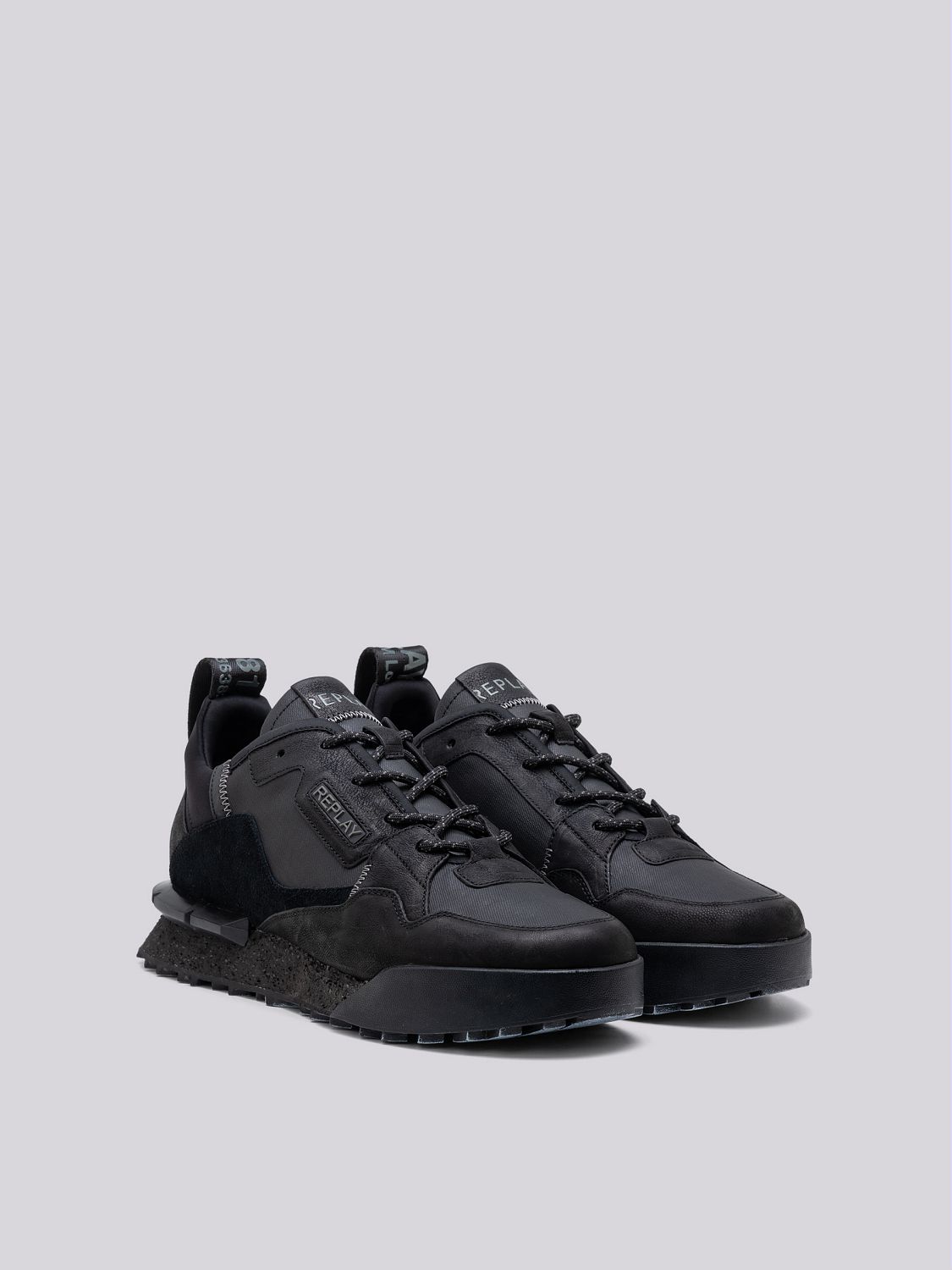 REPLAY FIELD MELT BLACK
