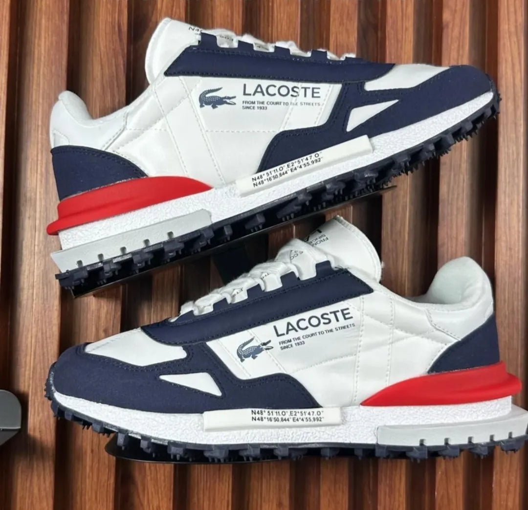 LACOSTE ELITE ACTIVE JET NAVY/RED