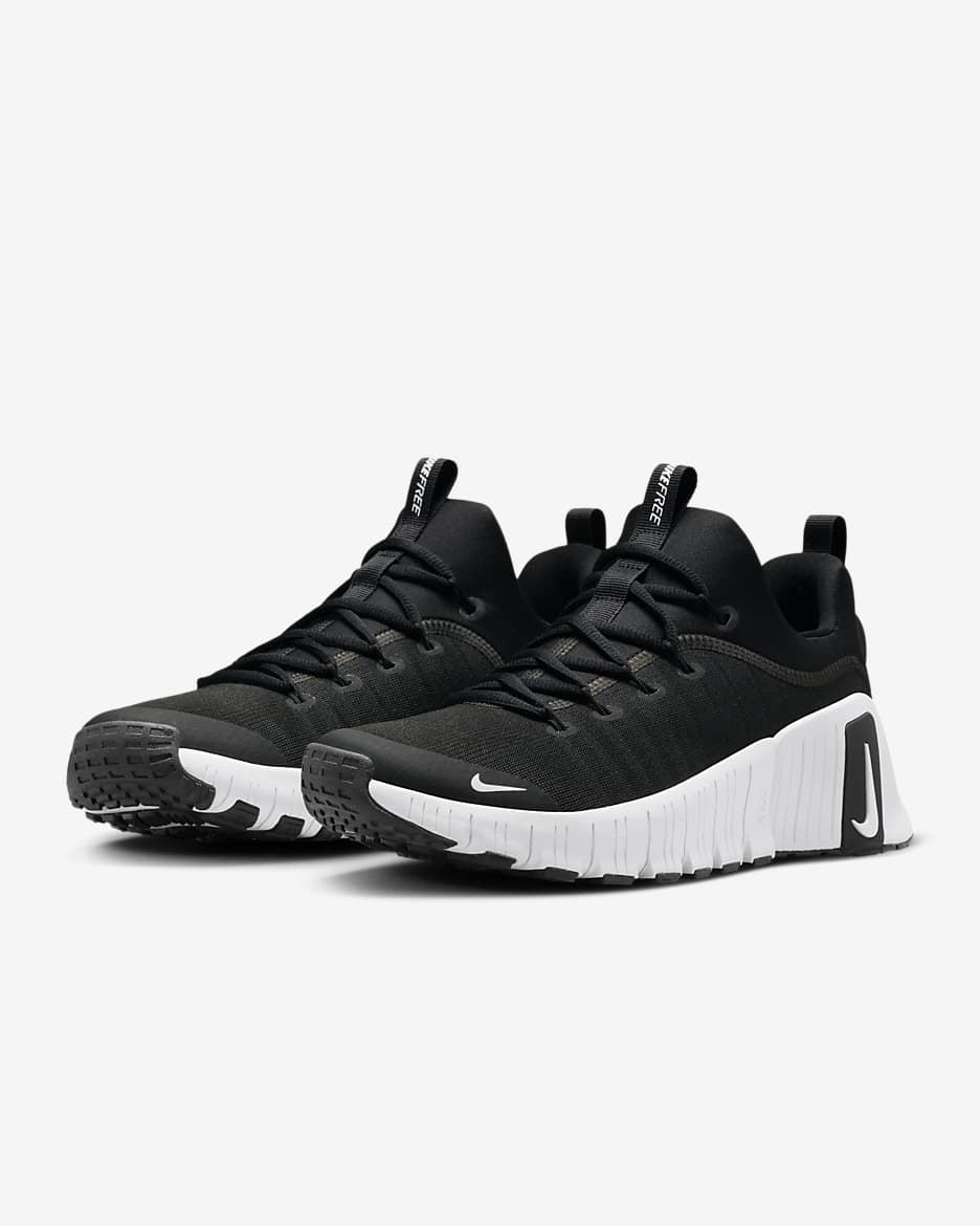 NIKE FREE METCON 6 BLACK/WHITE