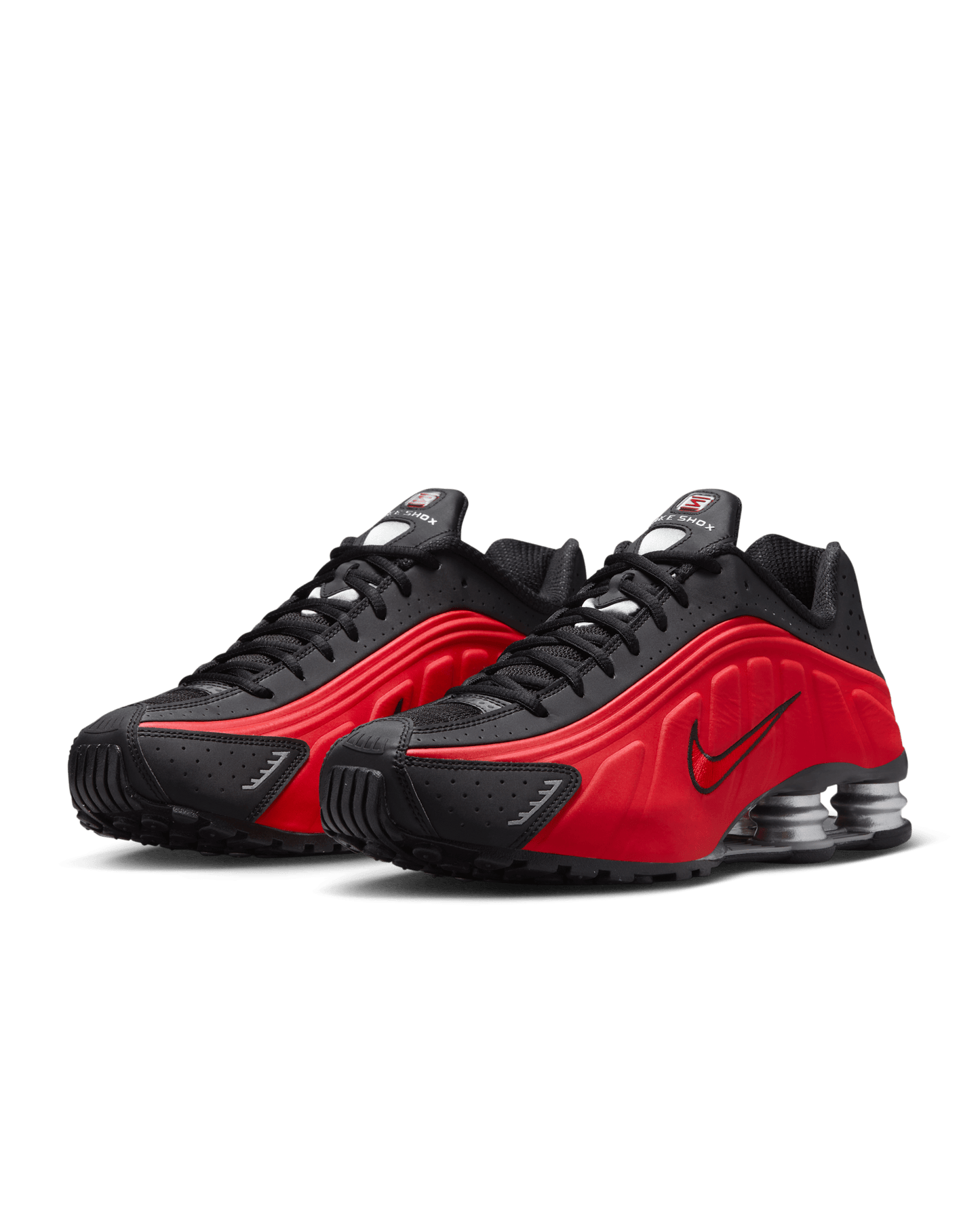 NIKE SHOX R4 "UNIVERSITY RED & BLACK"