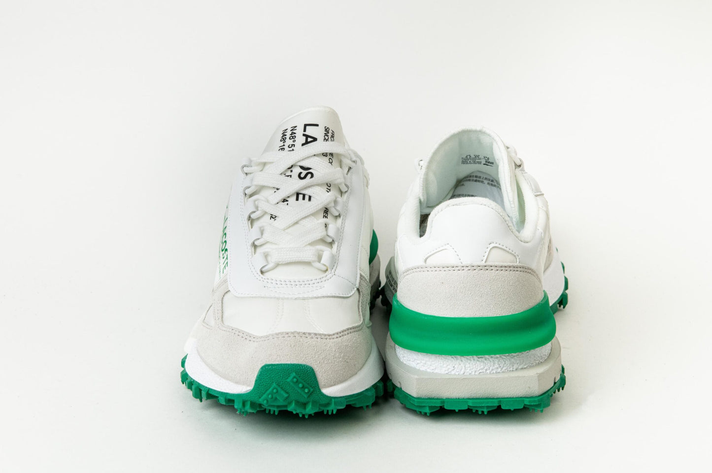 LACOSTE ELITE ACTIVE JET WHITE/GREEN
