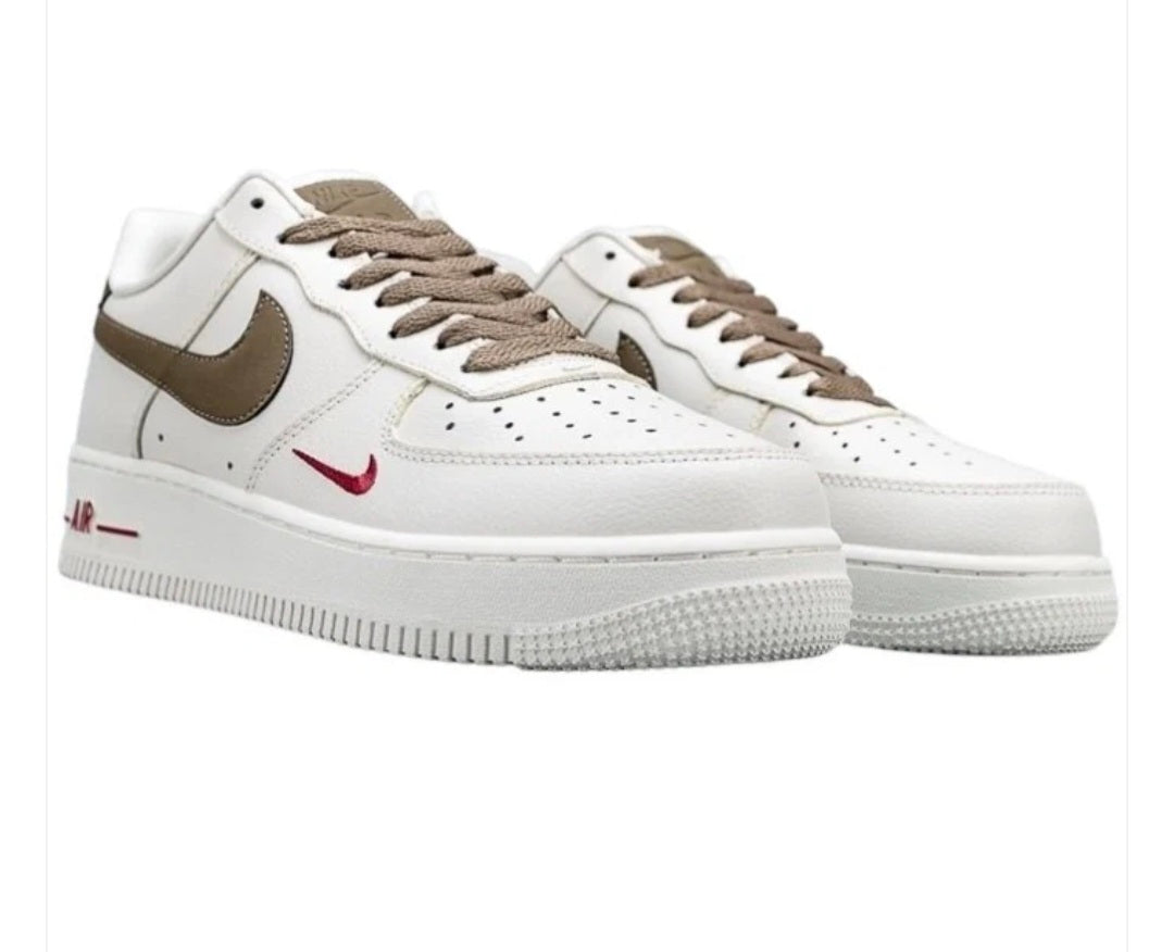NIKE AIR FORCE 1 07 LOW WHITE FOSSIL STONE