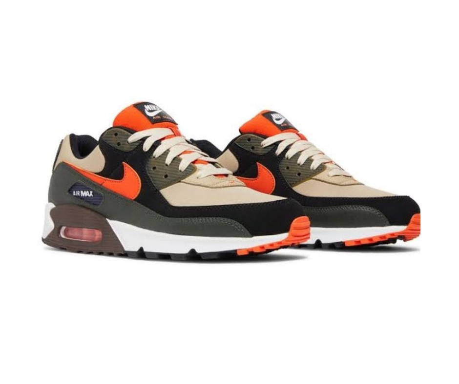NIKE AIR MAX 90 TAN OLIVE SNEAKER