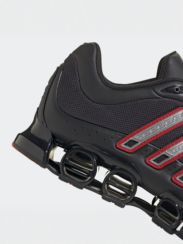 ADIDAS ORIGINALS MEN'S MEGARIDE BLACK/RED