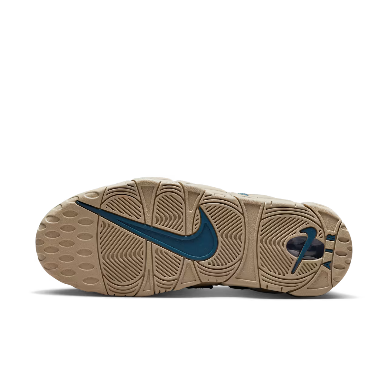 NIKE AIR MORE UPTEMPO LIMESTONE VALERIAN BLUE