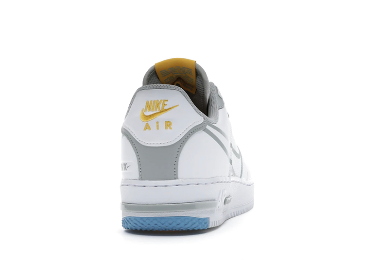 NIKE AIR FORCE 1 REACT LIGHT SMOKE GREY