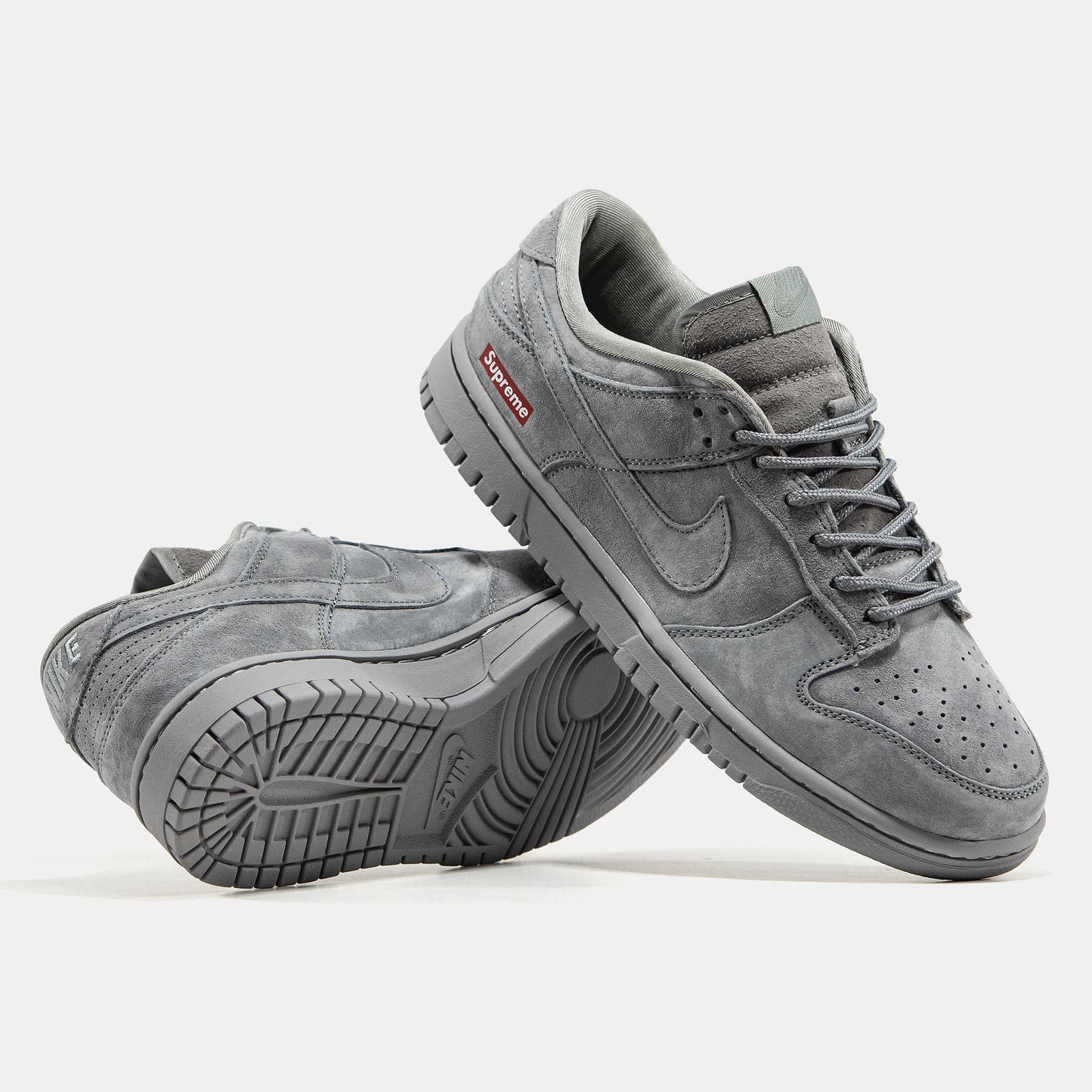NIKE SB DUNK LOW BURGUNDY CRUSH GREY