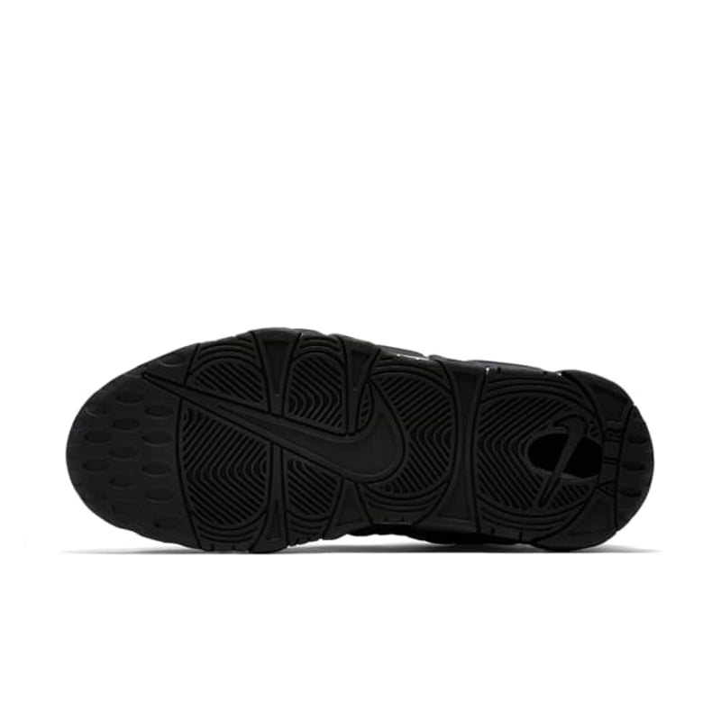 NIKE AIR MORE UPTEMPO TRIPLE BLACK REFLECTIVE