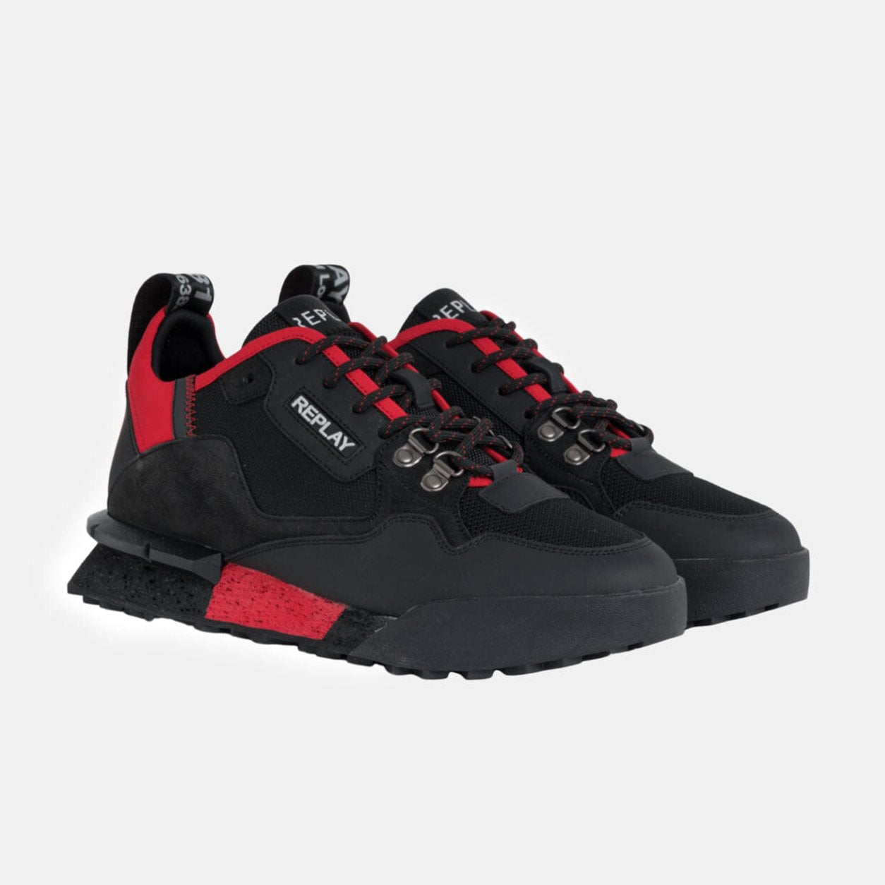REPLAY FIELD BLACK/RED