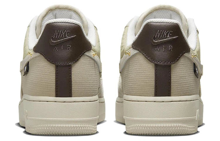 NIKE AIR FORCE 1 TAN BLING