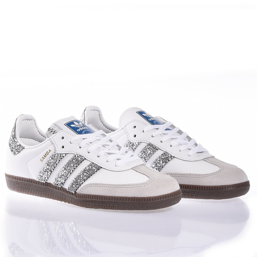 ADIDAS SAMBA GLITTER SILVER