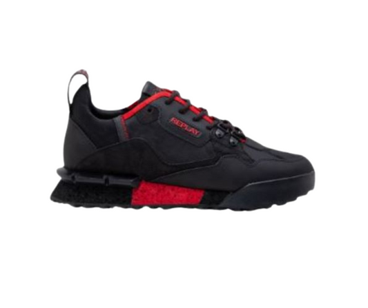 REPLAY FIELD BLACK/RED
