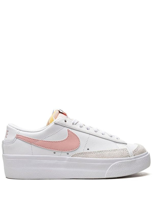 NIKE BLAZER LOW PLATFORM PINK GLAZE