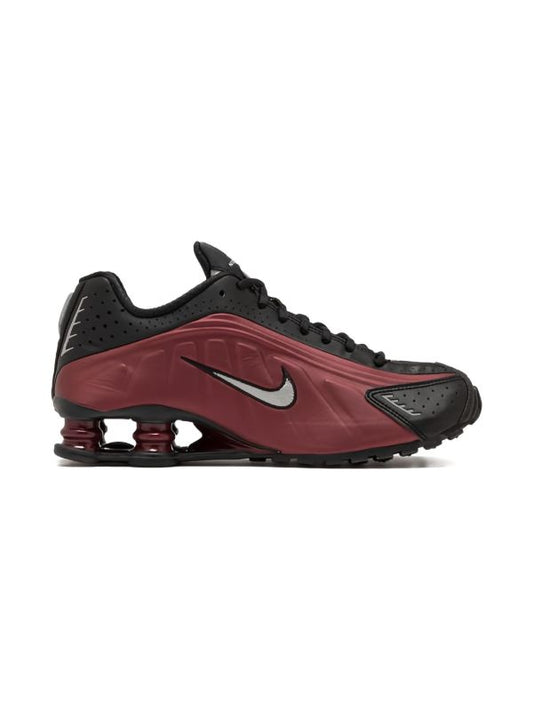 NIKE SHOX R4 TEAM RED/BLACK/METALLIC SILVER