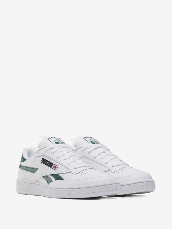 REEBOK CLUB C REVENGE WHITE/COLLEGIATE GREEN SNEAKER