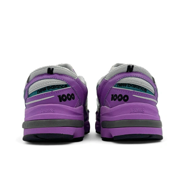 NEW BALANCE 1000 PURPLE GRAY SNEAKERS