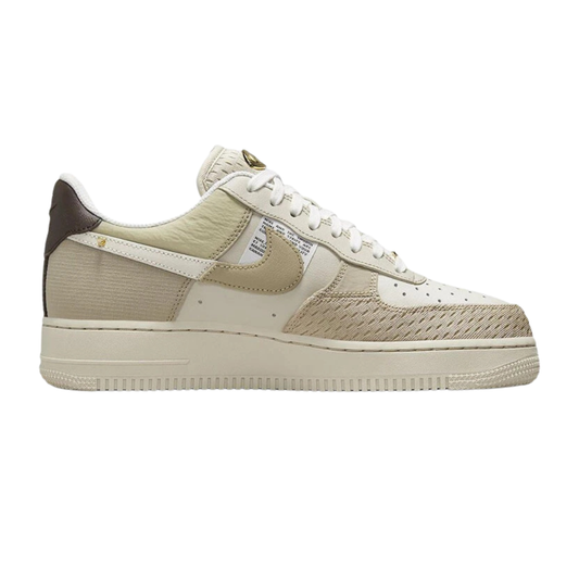 NIKE AIR FORCE 1 TAN BLING