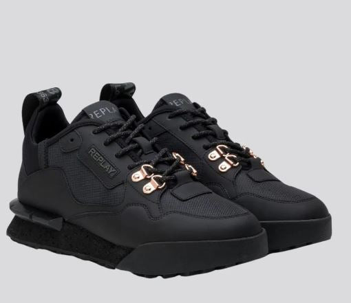 REPLAY FIELD MELT BLACK