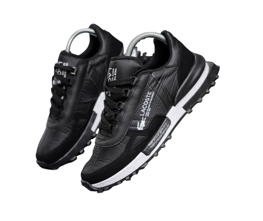 LACOSTE ELITE ACTIVE JET BLACK/WHITE