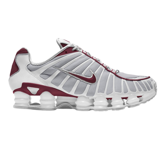 NIKE SHOX TL NEUTRAL GREY TEAM RED
