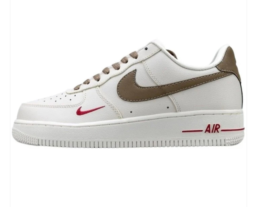 NIKE AIR FORCE 1 07 LOW WHITE FOSSIL STONE
