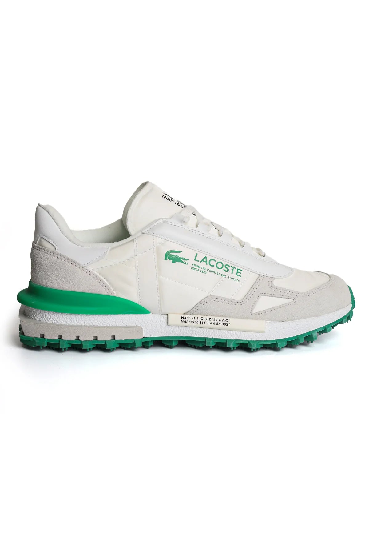 LACOSTE ELITE ACTIVE JET WHITE/GREEN