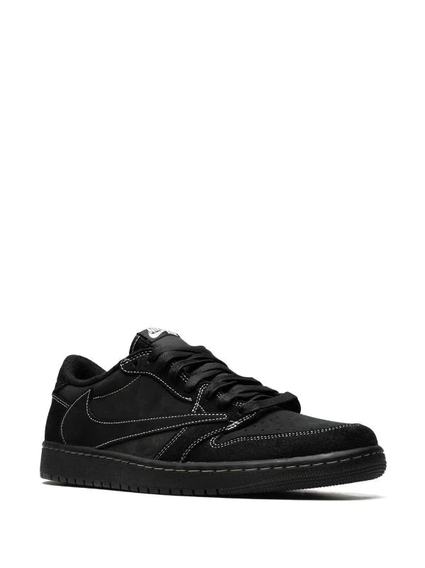 NIKE AIR JORDAN 1 x TRAVIS SCOTT | BLACK LOW SNEAKERS
