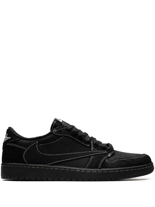NIKE AIR JORDAN 1 x TRAVIS SCOTT | BLACK LOW SNEAKERS