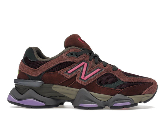 NEW BALANCE 9060 RICH OAK BURGUNDY