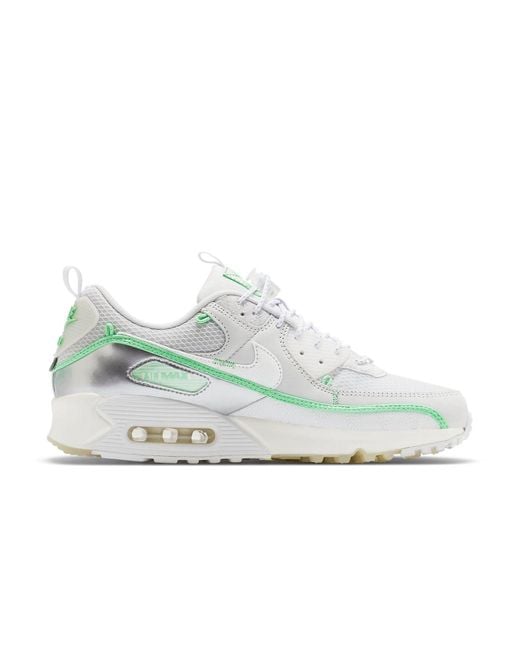 NIKE AIR MAX 90 SAIL NEON GREEN