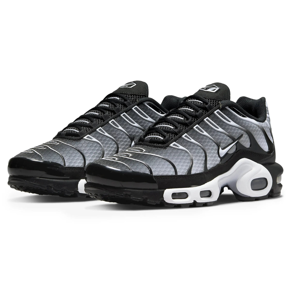 NIKE AIR MAX PLUS - TN BLACK SILVER WHITE