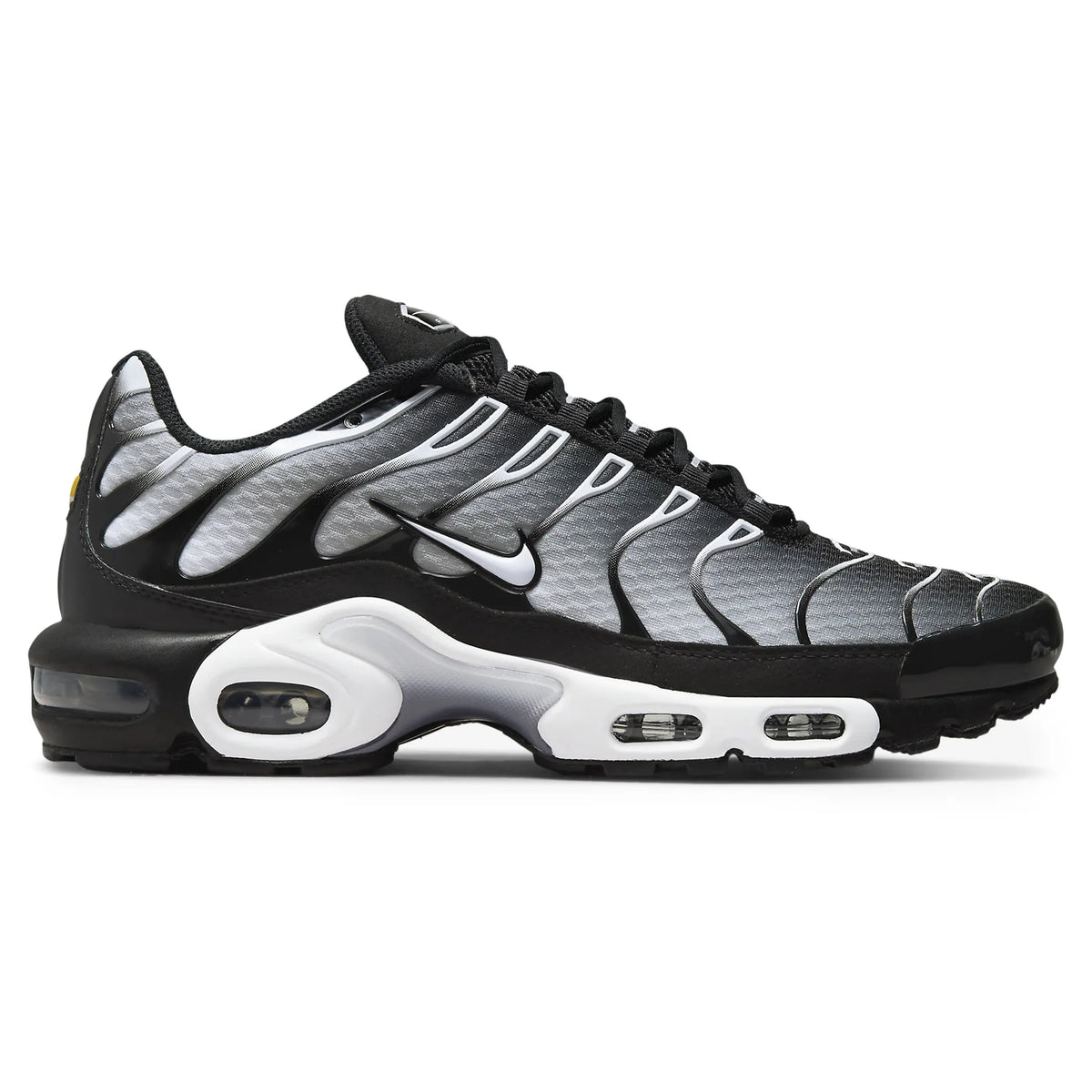 NIKE AIR MAX PLUS - TN BLACK SILVER WHITE