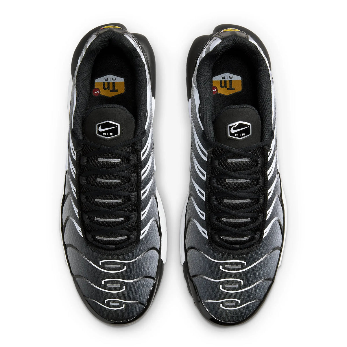NIKE AIR MAX PLUS - TN BLACK SILVER WHITE