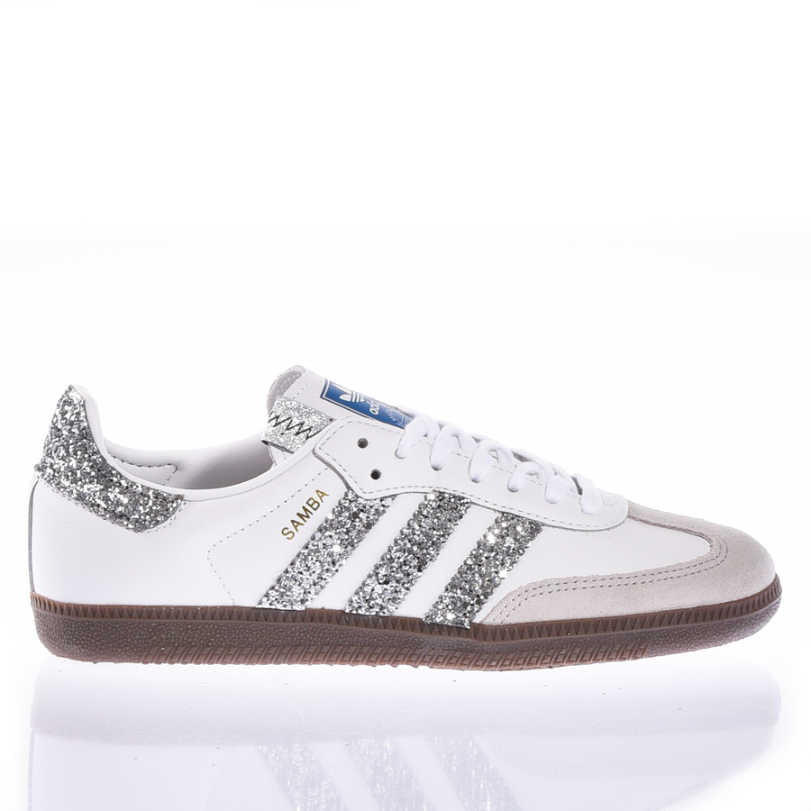 ADIDAS SAMBA GLITTER SILVER