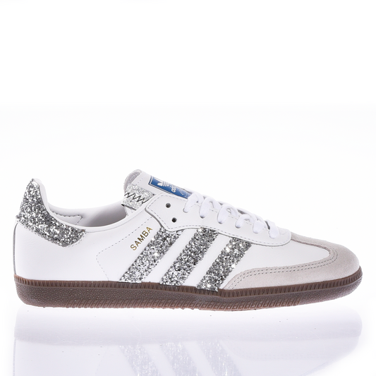 ADIDAS SAMBA GLITTER SILVER