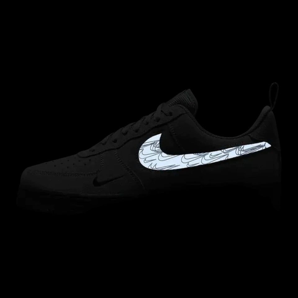 NIKE AIR FORCE 1 LOW 07 LV8 REFLECTIVE SWOOSH COOL GREY